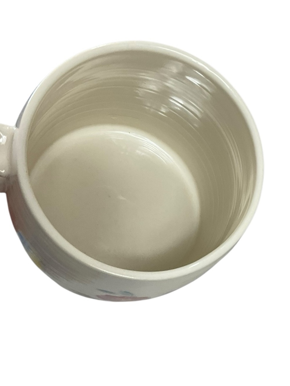 Anthropologie Petal Palette Monogram N Mug Starla Halfmann Floral Letter N 14 oz - Picture 5 of 6
